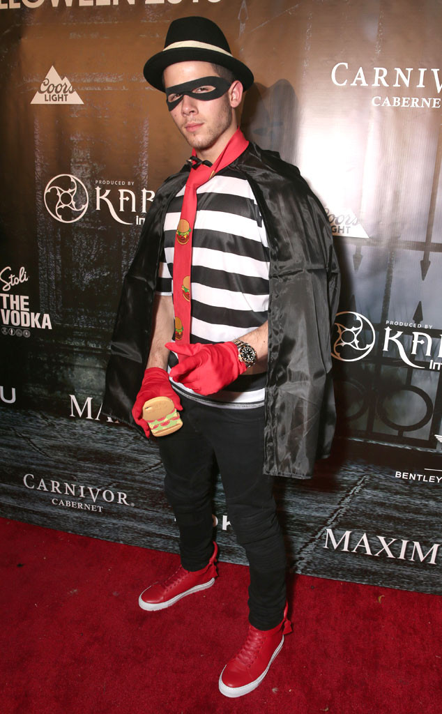 nick jonas halloween